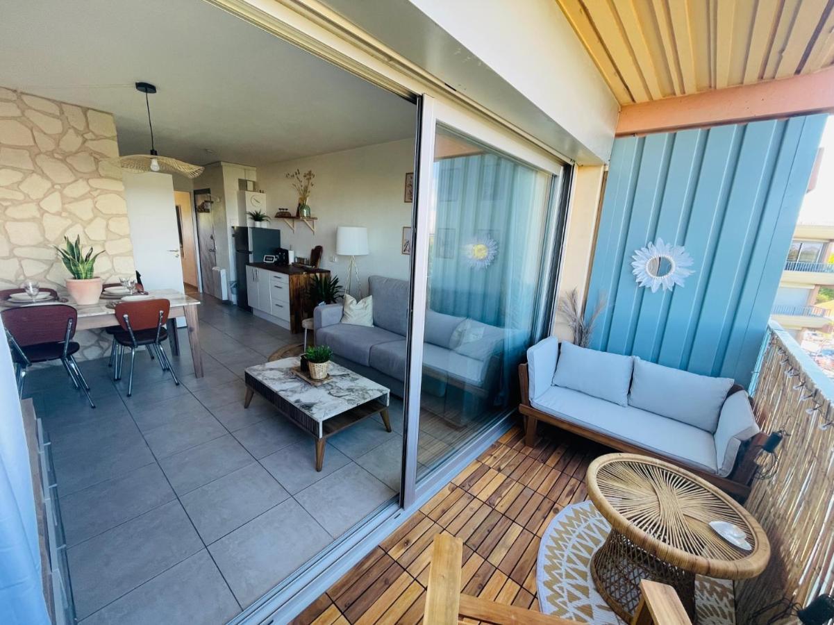 Appart' T2 Cosy Balcon Parking - 200M De La Mer Apartment Argeles-sur-Mer Bagian luar foto